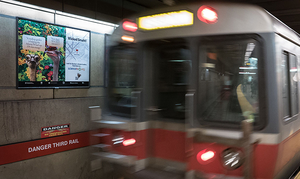 Red Line MBTA Ad